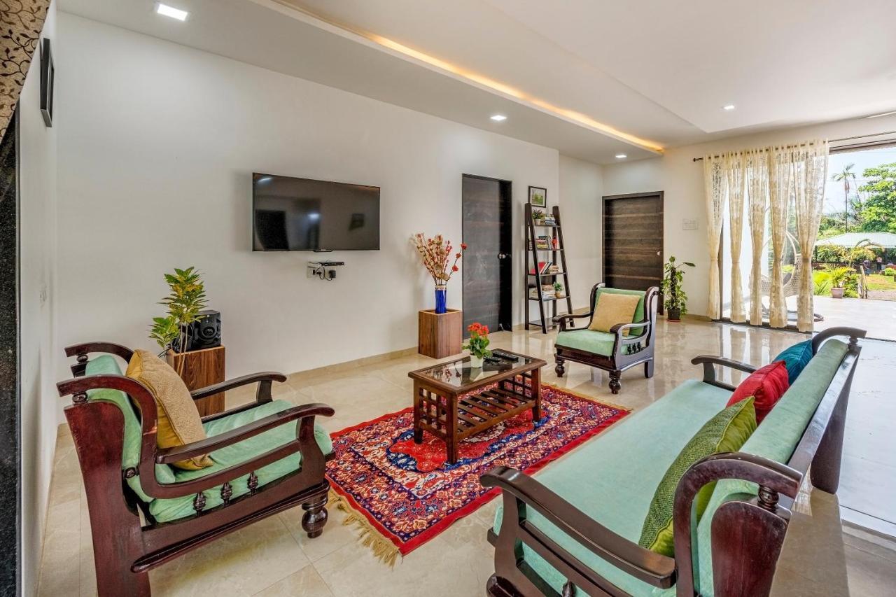 Saffronstays Lakeview Nivara - Farm Stay Villa With Private Pool Near Πούνε Εξωτερικό φωτογραφία