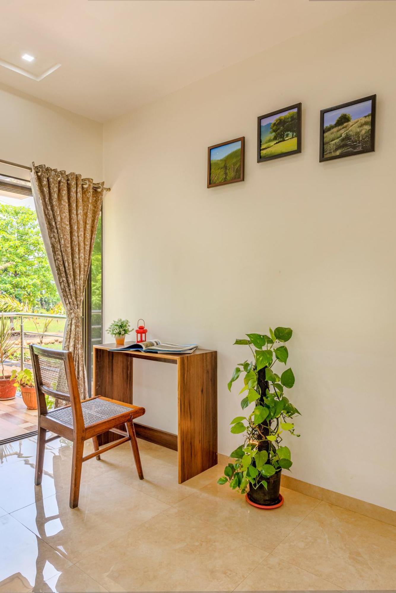 Saffronstays Lakeview Nivara - Farm Stay Villa With Private Pool Near Πούνε Εξωτερικό φωτογραφία